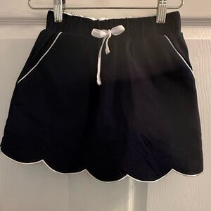 Navy Blue Kids Skort
